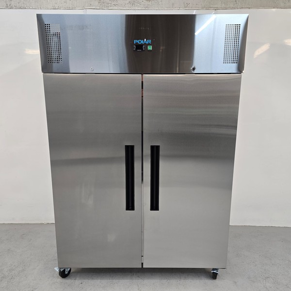 Stainless steel double door freezer Stainless steel double door freezer