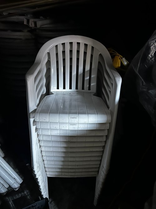 Stacking patio chairs for sale