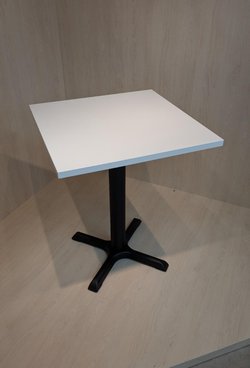 50x New White Top Cafe Tables