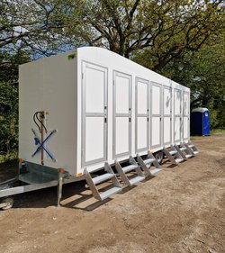 6 Bay Shower Trailer For Sale
