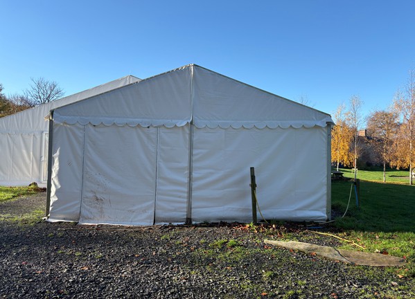 Wedding Marquee With 6m x 6m Catering Tent