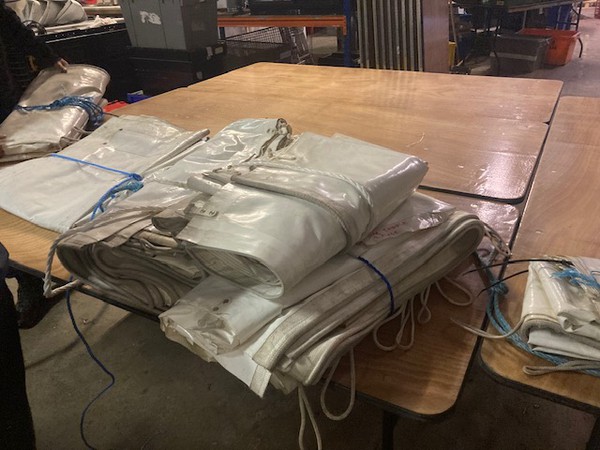 PVC Covers - 3m - 4m - 6m - 9m - Roofs - Gable - Walls - Ex Hire Stock - Bradford, West Yorkshire 11 PVC Covers - 3m - 4m - 6m - 9m - Roofs - Gable - Walls - Ex Hire Stock - Bradford, West Yorkshire 11