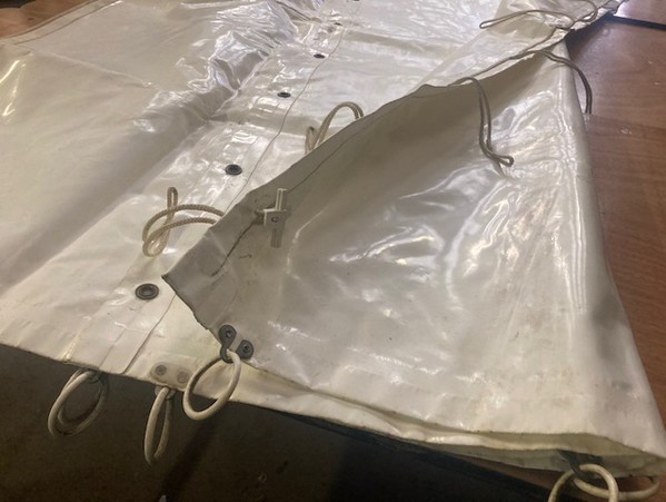 Secondhand PVC Roof, Gables, Walls