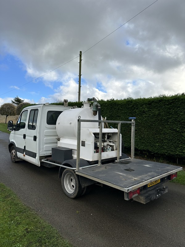 Iveco Daily Crew Cab- Rapid Tanker, Service Truck