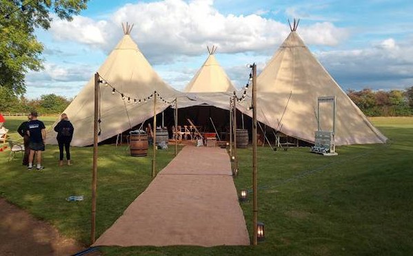 Midlands Tipi hire company for sale
