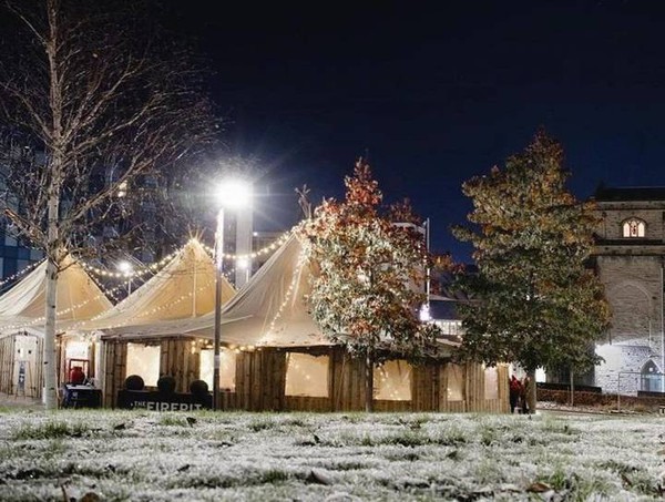 Winter tipi