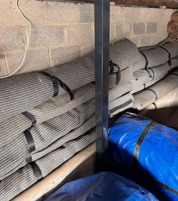 Grey Dandy Dura Matting for sale