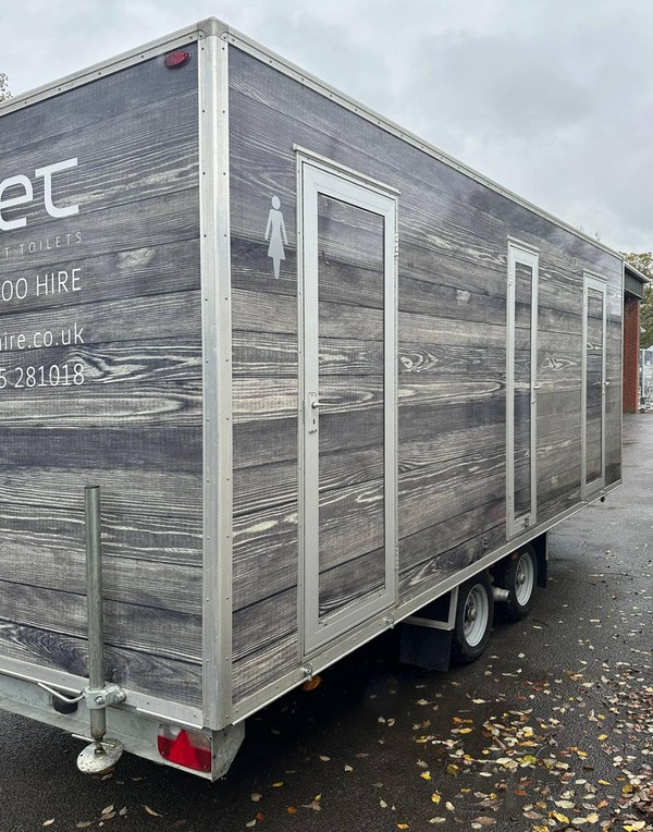 Peagreen 3+1 Toilet Trailer For Sale