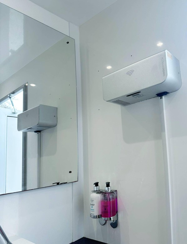 Secondhand Peagreen Toilet Trailer