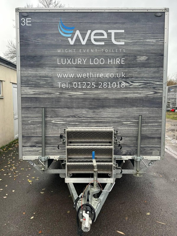 Used Peagreen 3+1 Toilet Trailer