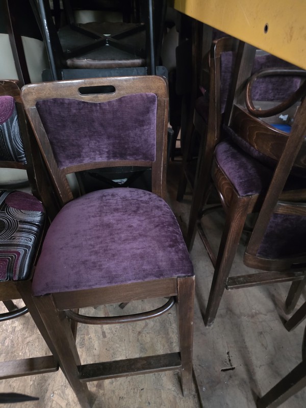 Newly Upholstered Bar Stools Newly Upholstered Bar Stools