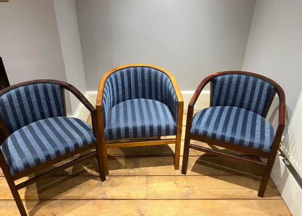 Blue tub chairs for sale Blue tub chairs for sale