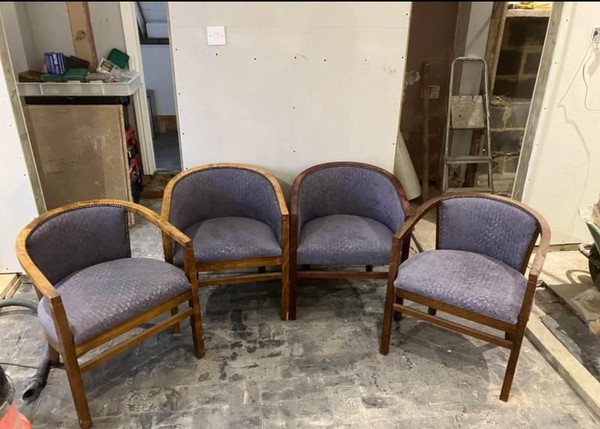 Solid wood tub chairs for sale Solid wood tub chairs for sale