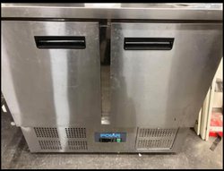 Two door bench fridge