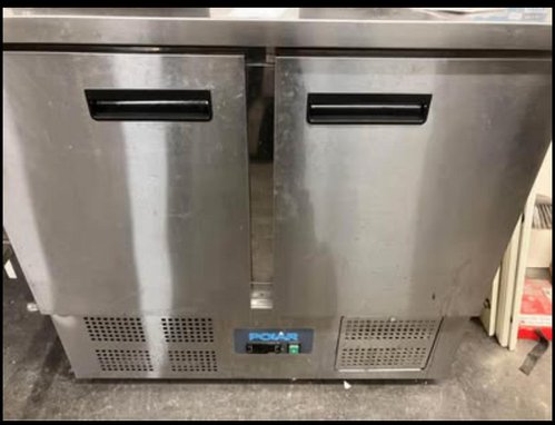 Two door bench fridge