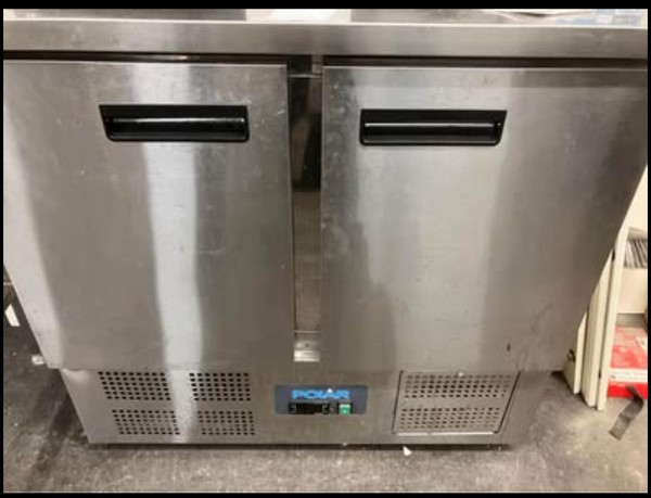 Two door bench fridge Two door bench fridge