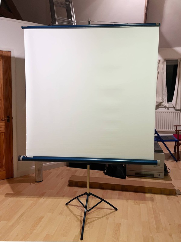 Projecta Holland Retractable Projector Screen