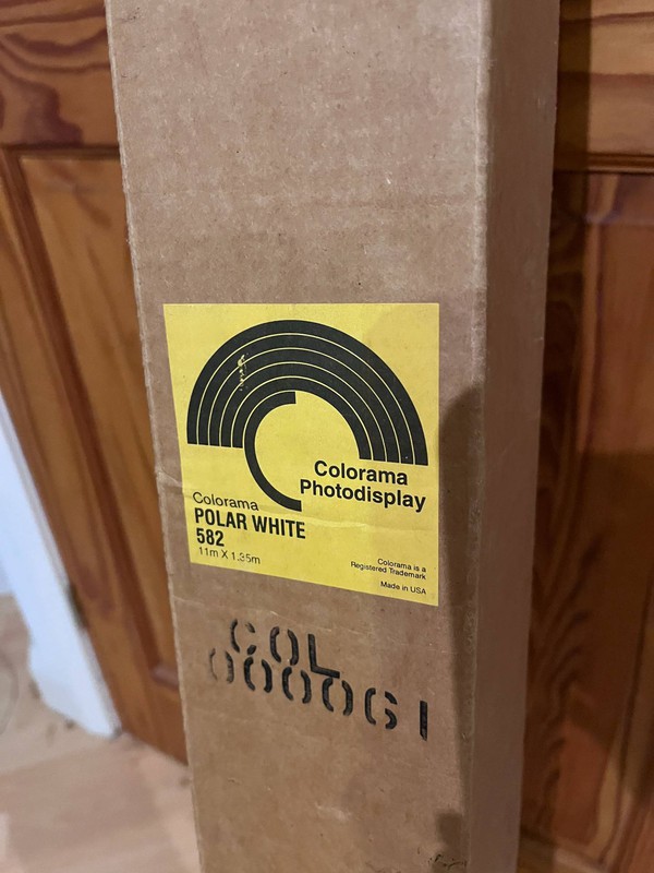 Colorama photo backdrop Polar White 582