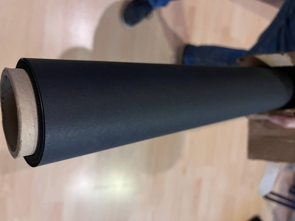 Super black photographic backdrop