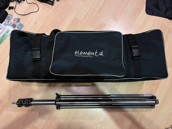 Lighting stand and bag