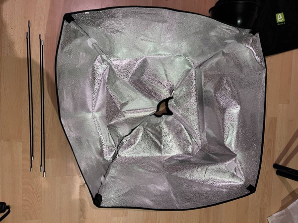 Soft box lighting diffuser