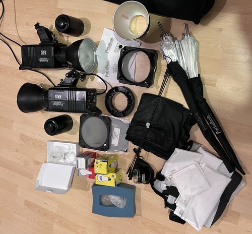 Potfaflash studio flash lights for sale