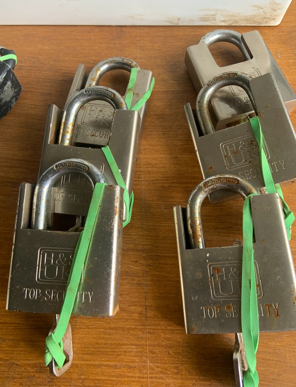 6x Security Locks For Sale
