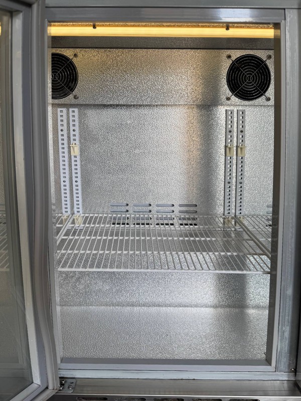 Triple Door Bottle Cooler Back Bar Fridge