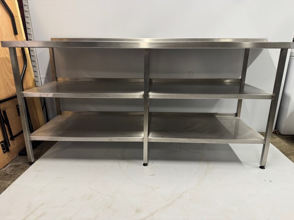 Stainless steel table 2m long Stainless steel table 2m long