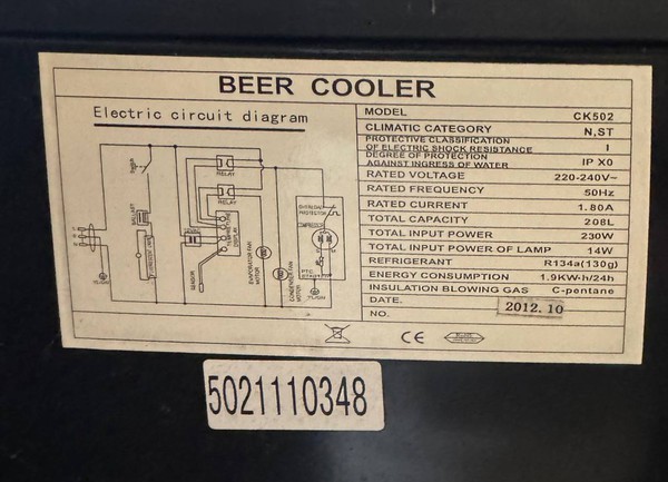 Beer cooler