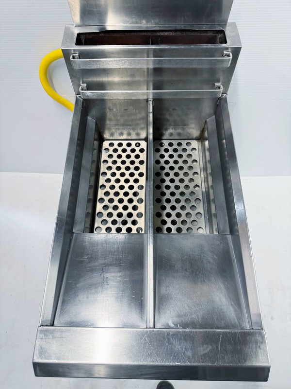 Twin tank gas fryer for sale