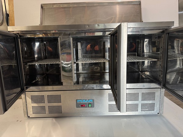 Polar G605 Salad Bar Prep Counter Polar G605 Salad Bar Prep Counter
