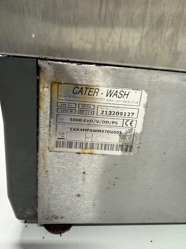 Cater wash 5000ST Cater wash 5000ST
