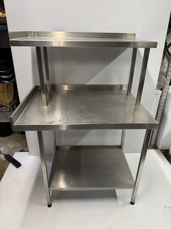 Stainless Corner Shelving