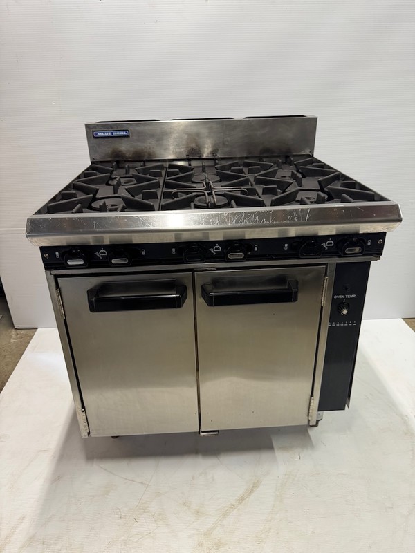 Blue Seal 6 Burner Commercial Gas Range Blue Seal 6 Burner Commercial Gas Range
