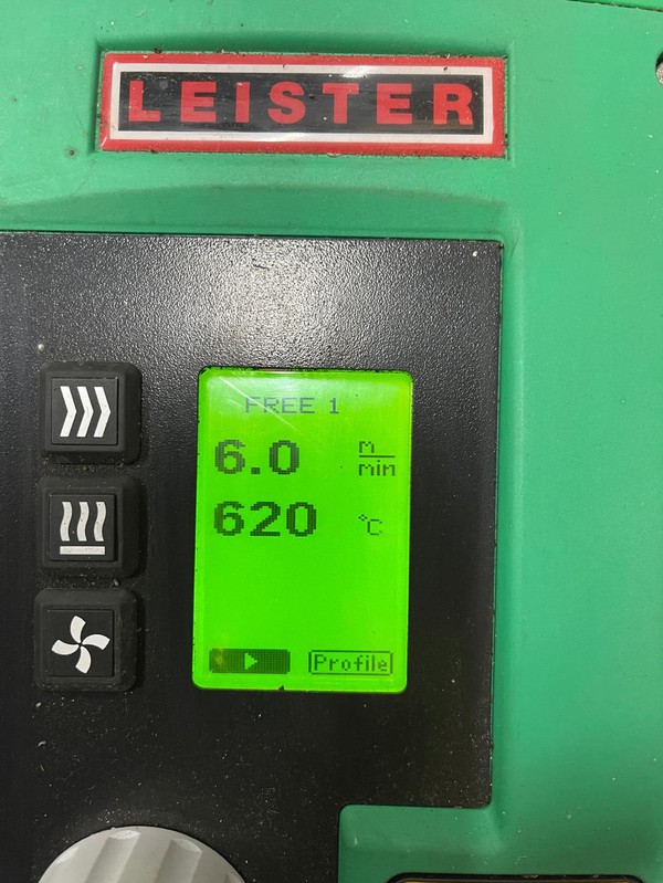 Secondhand Leister Plastic Heat Welder Secondhand Leister Plastic Heat Welder