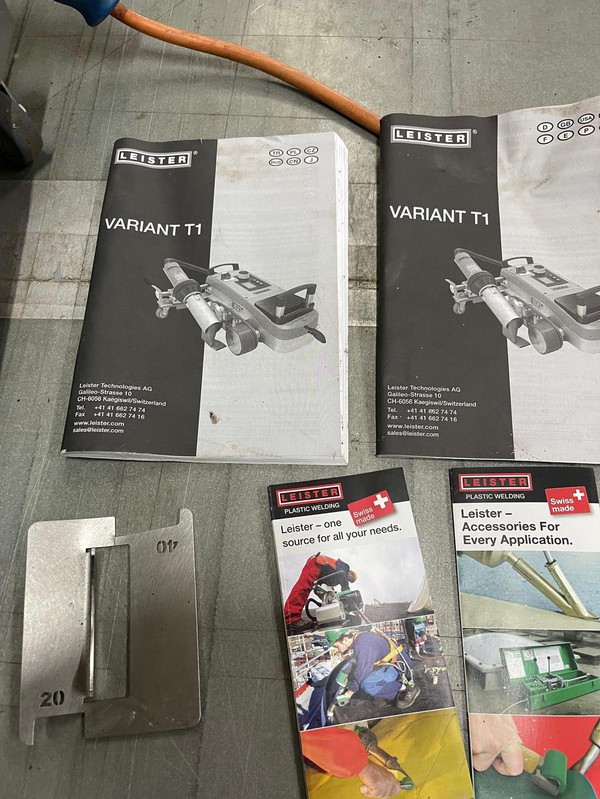 Used Leister Plastic Heat Welder Used Leister Plastic Heat Welder