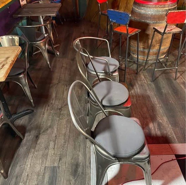 Used Tolix Chairs And Tables