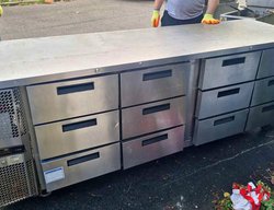 12 Draw Prep Fridge For Sale