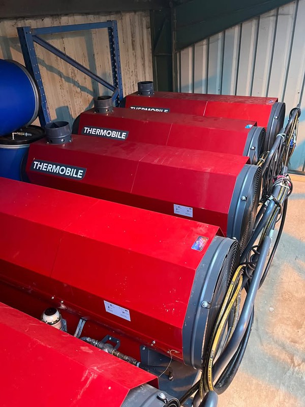 Secondhand Thermobile ITA.45 Heater with Belly Tank and External Barrel For Sale Secondhand Thermobile ITA.45 Heater with Belly Tank and External Barrel For Sale