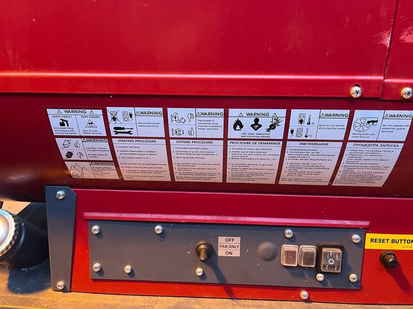 Secondhand Thermobile ITA.45 Heater with Belly Tank and External Barrel For Sale Secondhand Thermobile ITA.45 Heater with Belly Tank and External Barrel For Sale