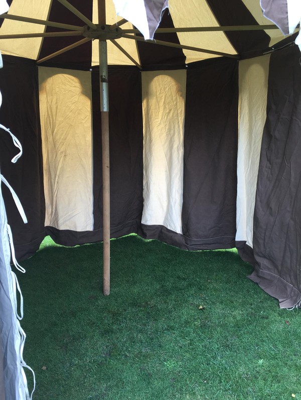 Used Medieval Circular Tent Used Medieval Circular Tent