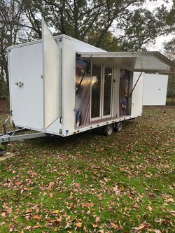 Secondhand 5.4m Exhibition Trailer For Sale