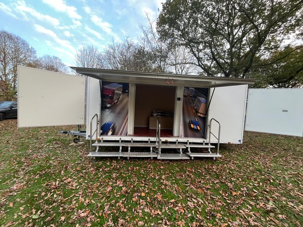 Secondhand 5.4m Exhibition Trailer For Sale