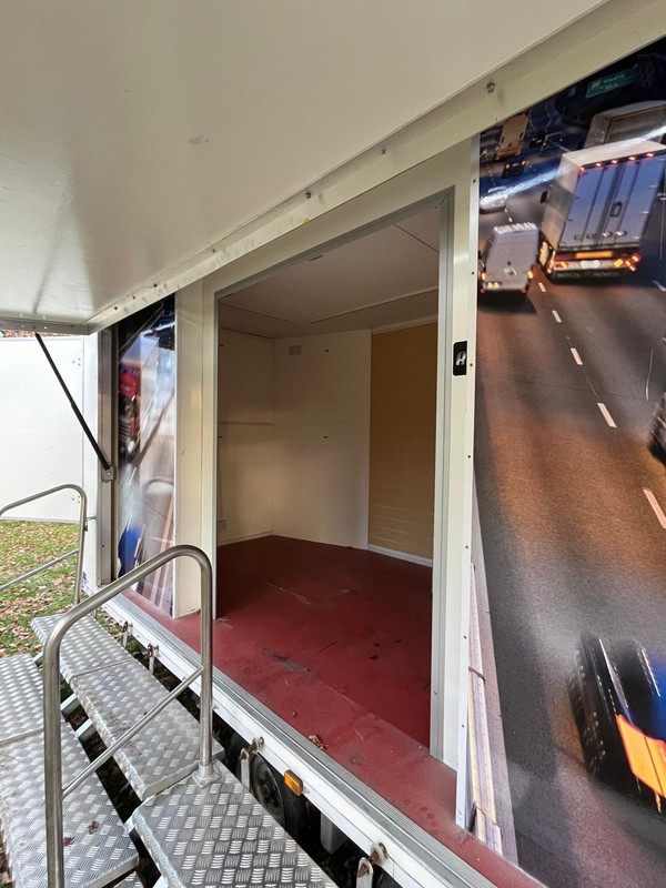 Secondhand 5.4m Exhibition Trailer For Sale