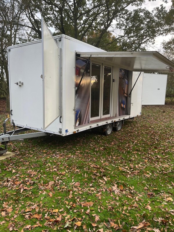 Secondhand 5.4m Exhibition Trailer For Sale