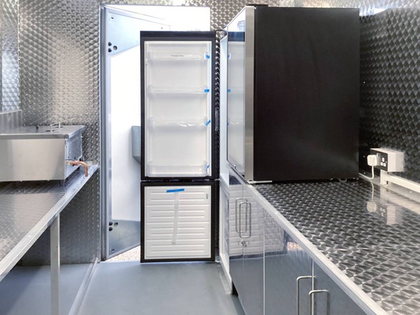 Catering van with full sized fridge Catering van with full sized fridge