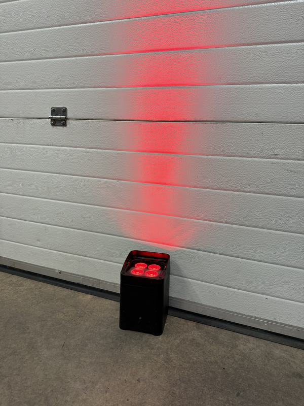 6x Chauvet Uplighters