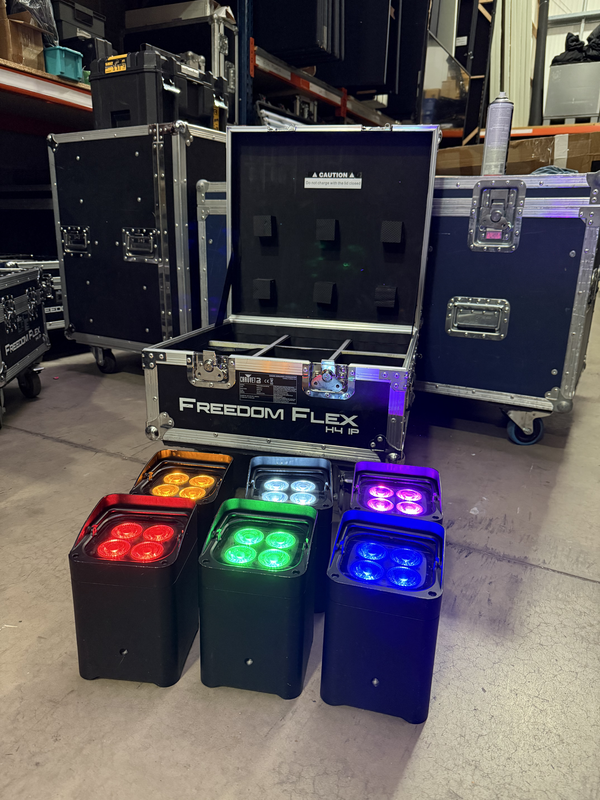 6x Chauvet Uplighters For Sale