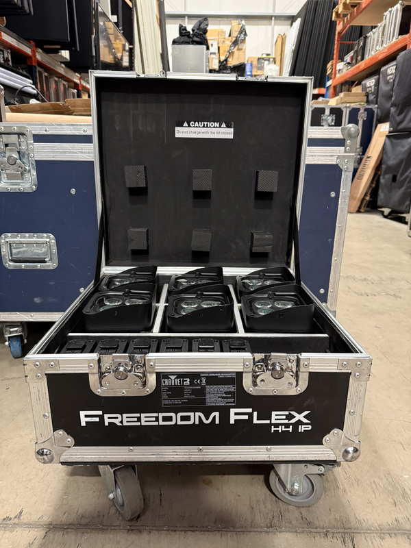 Used 6x Chauvet Uplighters